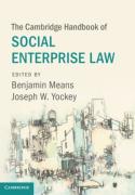 Cover of The Cambridge Handbook of Social Enterprise Law