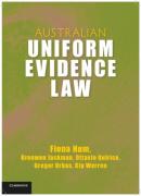 Cover of Australian Uniform Evidence Law
