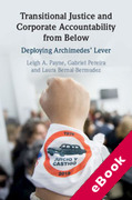 Cover of Transitional Justice and Corporate Accountability from Below: Deploying Archimedes' Lever (eBook)