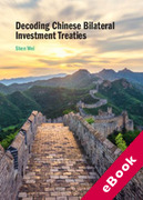 Cover of Decoding Chinese Bilateral Investment Treaties (eBook)