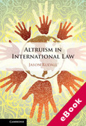 Cover of Altruism in International Law (eBook)