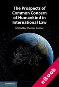 Cover of The Prospects of Common Concern of Humankind in International Law (eBook)