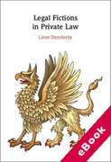 Cover of Legal Fictions in Private Law (eBook)