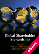 Cover of Global Shareholder Stewardship (eBook)