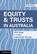 Cover of Equity and Trusts in Australia (eBook)
