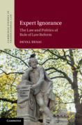 Cover of Expert Ignorance: The Law and Politics of Rule of Law Reform