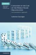 Cover of Causation in the Law of the World Trade Organization: An Econometric Approach