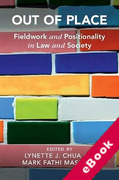 Cover of Out of Place: Fieldwork and Positionality in Law and Society (eBook)