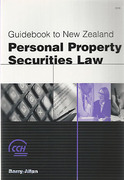 Cover of Guidebook to New Zealand Personal Property Securities Law