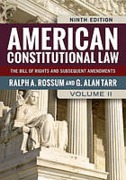 Cover of American Constitutional Law Volume 2