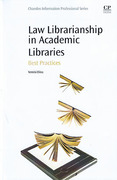 Cover of Law Librarianship in Academic Libraries: Best Practices