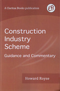 Cover of Construction Industry Scheme: Guidance and Commentary