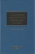 Cover of Arbitration Act 2010 and Model Law: A Commentary