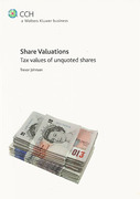 Cover of Share Valuations: Tax Values of Unquoted Shares