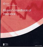 Cover of Kluwer's Handbook of Insurance Looseleaf with CD updates, Online & E-Newsletter