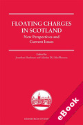 Cover of Floating Charges in Scotland: New Perspectives and Current Issues (eBook)
