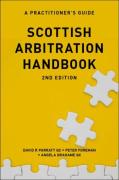 Cover of Scottish Arbitration Handbook: A Practitioner's Guide