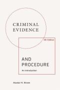 Cover of Criminal Evidence and Procedure: An Introduction (eBook)