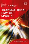 Cover of Transnational Law of Sports