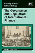 Cover of The Governance and Regulation of International Finance