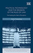 Cover of Political Technology and the Erosion of the Rule of Law: Normalising the State of Exception
