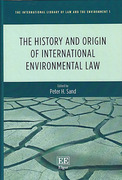 Cover of The History and Origin of International Environmental Law