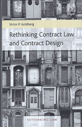 Cover of Rethinking Contract Law and Contract Design