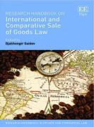 Cover of Research Handbook on International and Comparative Sale of Goods Law