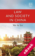 Cover of Law and Society in China (eBook)