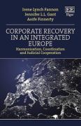 Cover of Corporate Recovery in an Integrated Europe: Harmonisation, Coordination and Judicial Cooperation