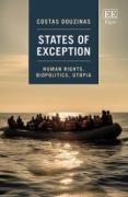 Cover of States of Exception: Human Rights, Biopolitics, Utopia
