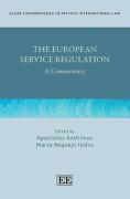 Cover of The European Service Regulation: A Commentary
