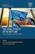 Cover of The Legal Effects of EU Soft Law: Theory, Language and Sectoral Insights
