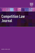 Cover of Competition Law Journal: Print + Online
