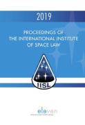 Cover of Proceedings of the International Institute of Space Law 2019
