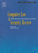 Cover of Computer Law and Security Review: The International Journal of Technology Law and Practice