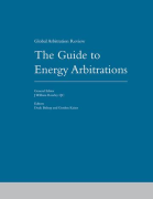 Cover of The Guide to Energy Arbitrations
