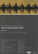 Cover of The Intermnational Comparative Legal Guide to Class & Group Actions 2013