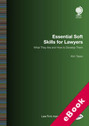Cover of Essential Soft Skills for Lawyers: What They Are and How to Develop Them (eBook)