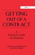 Cover of Getting Out of a Contract: A Practical Guide for Business