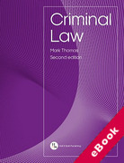Cover of Criminal Law (eBook)
