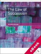 Cover of Law of Succession (eBook)