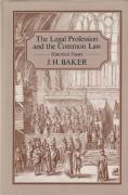 Cover of The Legal Profession and the Common Law: Historical Essays