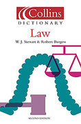 Cover of Collins Dictionary of Law