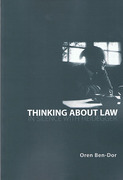 Cover of Thinking about Law: In Silence with Heidegger