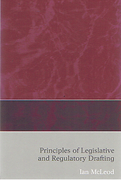 Cover of Principles of Legislative and Regulatory Drafting