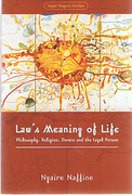 Cover of Law's Meaning of Life: Philosophy, Religion, Darwin and the Legal Person