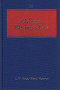 Cover of Chinese Business Law