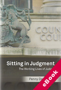 Cover of Sitting in Judgment: The Working Lives of Judges (eBook)