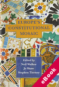 Cover of Europe's Constitutional Mosaic (eBook)